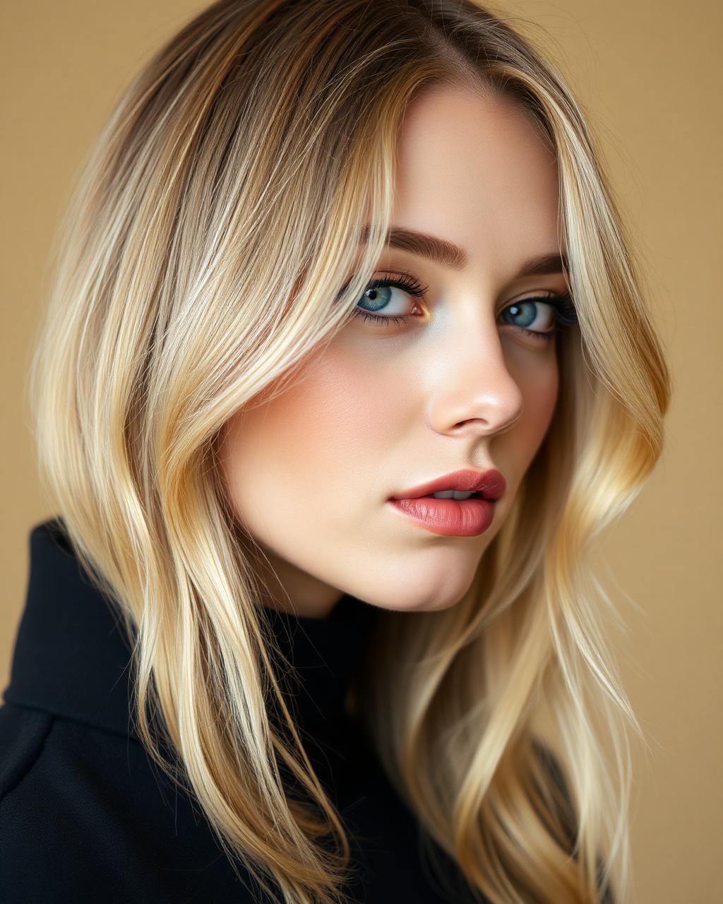 Balayage miel cosmético